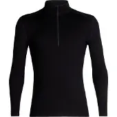 Icebreaker Pullover 260 Tech LS Half Zip Herren Black-M