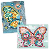 Adlibris Kreativ Set Mosaikbilder Schmetterlinge