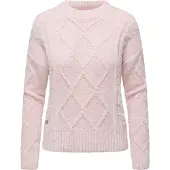 Ragwear Strickpullover "Jannina" Gestrickter gemusterter Pullover