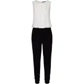 Vera Mont Jumpsuit , Black/Cream in Größe 48