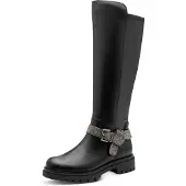 Marco Tozzi Damen Stiefel mit Strassverzierungen 2-85600-45, Größe:37 EU, Farbe:Mehrfarbig