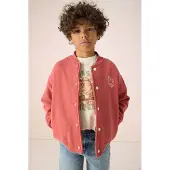 Sissy-Boy Bomberjacke Mit Artwork - Rot | Größe: 134-140