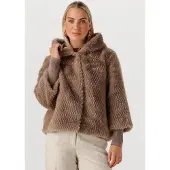Simple Damen Jacken Wv-ita-ffur-25-3 - Bruin - Größe L