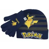 Pokémon Winter Set für Kinder – Mütze & Handschuhe