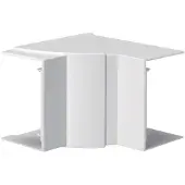 Hager BR651004H9016, Kabelrinnenhalterung, Weiß, Acrylnitril-Butadien-Styrol (ABS), Polycarbonat (PC), 100 mm, 68 mm