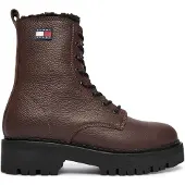 Tommy Hilfiger Schnürstiefeletten Tjw Urban Laceup Boot Wl EN0EN02906 Braun 36