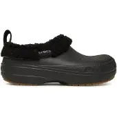 Crocs Pantoletten Classic Lined Shorty 211380 Schwarz