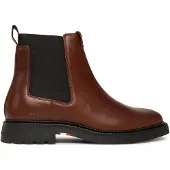 Tommy Hilfiger Klassische Stiefeletten Comfort Lwt FM0FM05591 Braun 45