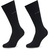 BOSS Businesssocken "2P RS Bamboo 1027" Packung, 2 Stk. tlg. mit Strickbündchen