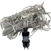Mojawo 160er LED-Lichtervorhang Lichterkette Innen und Außen warmweiß
