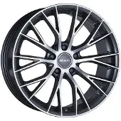 Mak Alufelge Munchen 9.5X19 5X112 Et 28 Gun Met-Mirror Face