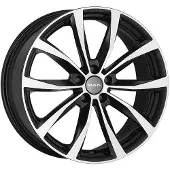 Mak Wolf black mirror 8x20 ET50 - LK5/112 ML57.1 Alufelge schwarz
