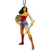 Warner bros 3D Ornament Wonderwoman 6x4x10 cm Weihnachtsornament (multi)