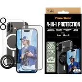 PanzerGlass – iPhone 16 – 4-in-1 Schutzpaket