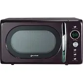 Grunkel Magnetron mit 20 l Inhalt, 5 Stufen, Timer, Auftaufunktion, Vintage-Design, digital