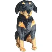 Dubi Plusz Pies Rotweiller siedzcy 65cm 30221