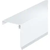 Tetzner & Jentzsch T&J Wetterschenkel-Klemmdeckel weißn3500 mm
