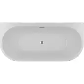 Riho Desire B2W Badewanne, 1800x840x600mm, 230 Liter, weiß seidenmatt, B089002105