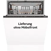 Gorenje GV673B65 vollintegrierter Geschirrspüler 60 cm, Unterbau, Standardgröße (60 cm), Edelstahl, Berührung, 2 Korb/Körbe, Korb