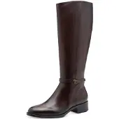 Tamaris Da.-Stiefel Glattleder braun