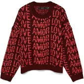 Vero Moda Pullover in Bordeaux - M