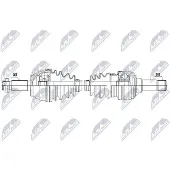 NTY Antriebswelle 860 mm, Außenverzahnung 26/30, für Hinterachse links/rechts