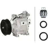 Hella Klimakompressor 12 V Ø 100 passend für u.a. FIAT PANDA