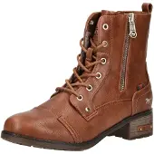 Mustang Shoes Schnürstiefelette "Shoes Stiefelette Lederimitat"