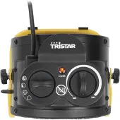 Tristar KA-5060 Industrielles Heizgerät, Industrielle Heizlüfter, 2000 W, Tragbar, 1000 W, Metall, Schwarz, Gelb