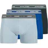 Jack & Jones 3er-Set: Boxershorts "Leo Solid" in Bunt - 176