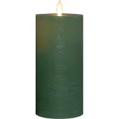 Annas collection Stumpenkerze-USB Wachs 15 x 7,5 cm Jade (groen)