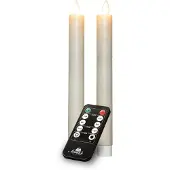 Annas collection Tafelkerze-USB Wachs 23 cm weiß (wit)