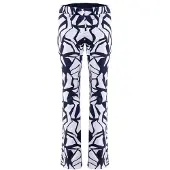 Kjus Skihose Sella Jet Print Pants Damen Navy/White-Größe 36
