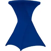 Oviala Business Stehtischbezug blau 110x80 cm -