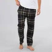 Bench Herren Kaplan Flanell Karierte Lounge Hose Schwarz / Taupe / Stein / Steingrau Kariert