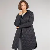 Trespass Damen Gabi Steppjacke Schwarz