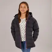 Trespass Mädchen Amira Waterproof Padded Leistung/Technik Grau