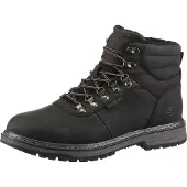 SKECHERS Winterstiefel "CORADO-MEMPHIS", Herren, Gr. 45, Warmfutter, schwarz, Lederimitat, Schuhe Winterstiefel, Schnürstiefel mit Warmfutter, Topseller