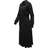 Ragwear Blusenkleid "Plantee" Eingrifftaschen Modisches Damenkleid mit Taillengürtel