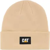 CAT Strickmütze Label Cuff cream GLO760407581