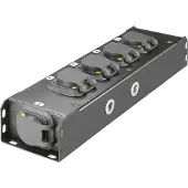 Adam hall Proport-Steckdosenleiste mit 5 Powercon True 1-Steckdosen