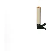 Konstsmide Weihnachtsdekroation, LED Baumbeleuchtung,10 kabellose Baumkerzen, 3D-Flamme, 5h Timer, Fernbedienung, warmweiß, Batteriebetrieben