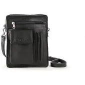 Harold's Leder Umhängetasche Country Shoulderbag Black schwarz