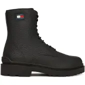 Tommy Hilfiger Schnürschuhe Tjm Lace Up Tumbled High EM0EM01631 Schwarz 40