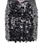 ONLY Minirock Jadel 15336231 Grau Regular Fit