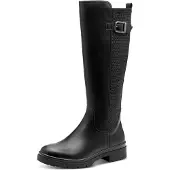Tamaris Langschaftstiefel Schwarz in Gr. 42