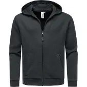 Ragwear Sweatjacke "Natten" Weiche Herren Alltagsjacke mit Kapuze