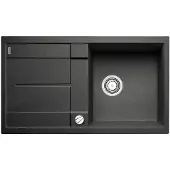 BLANCO Metra 5S, Anthrazit, 1 Becken, 390 x 430 mm, 8,89 cm (3.5"), 860 mm, 500 mm