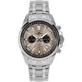 Jacques Lemans Chronographen Liverpool Brown Steel