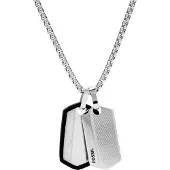 Fossil Vintage Casual Silver Necklace JF03996040
